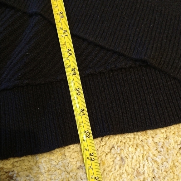 NWT Halogen Faux Wrap Cashmere Blend Sweater - Picture 7 of 12